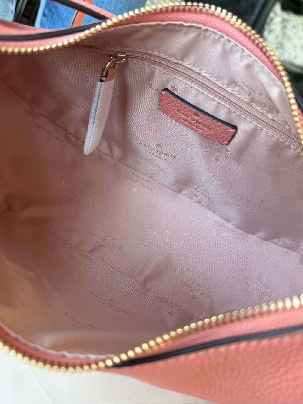 New Kate Spade Leila Pebbled Leather Shoulder Bag - Picture 6 of 16